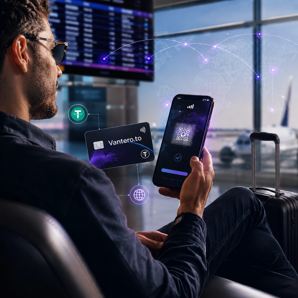 Buy eSIM With Crypto: Use a Crypto Virtual Card
